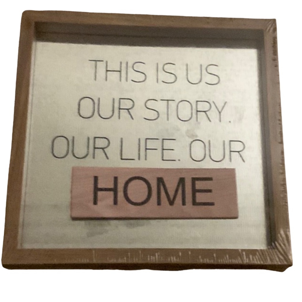 3/$15 ✨ Flash Sale. This is our story. Our life. Our home. Hanging sign.